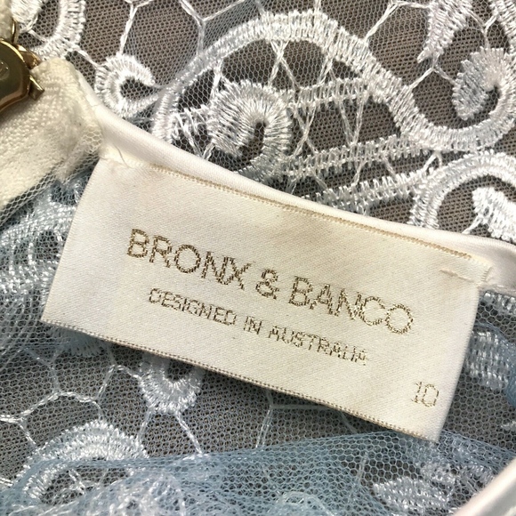 Bronx & Banco Lace Sleeveless Shift Midi Dress 10 - Picture 7 of 8